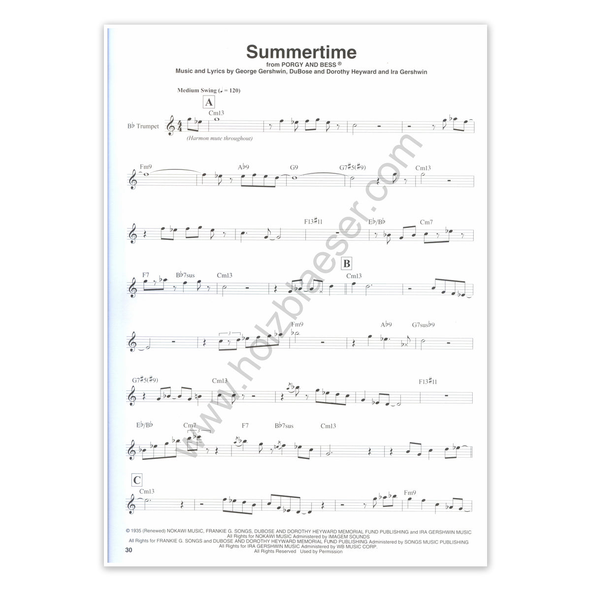 Trumpet Play-Along: Miles Davis View 2