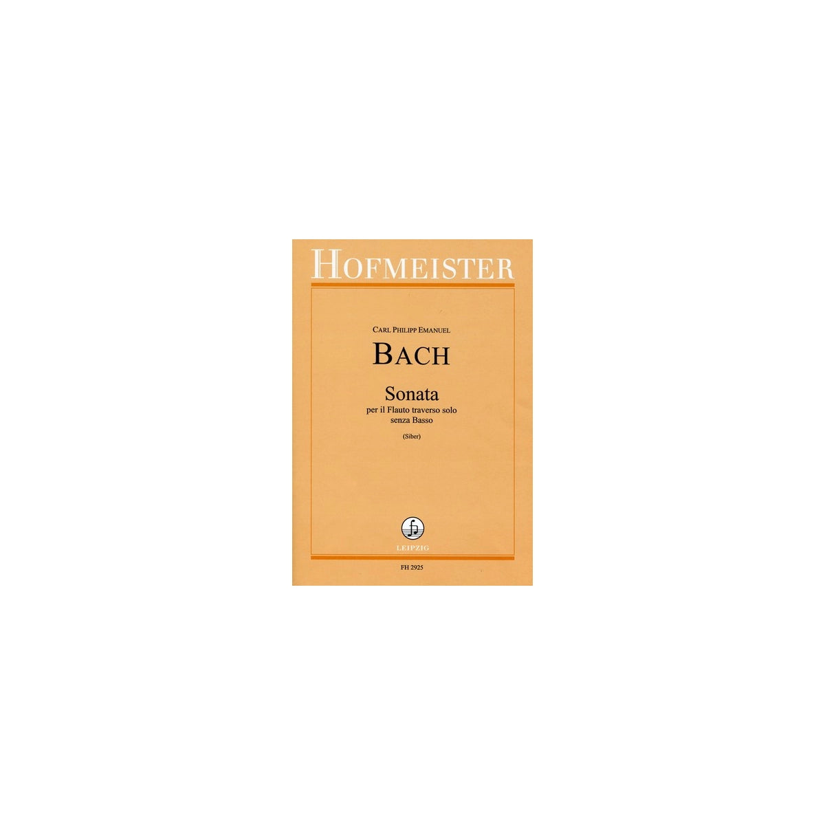 Bach C.Ph.E., Sonate a-Moll