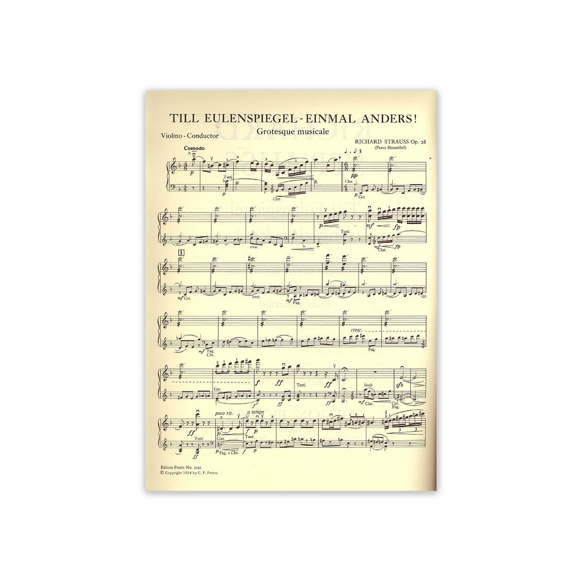Strauss, Till Eulenspiegel einmal anders View 1