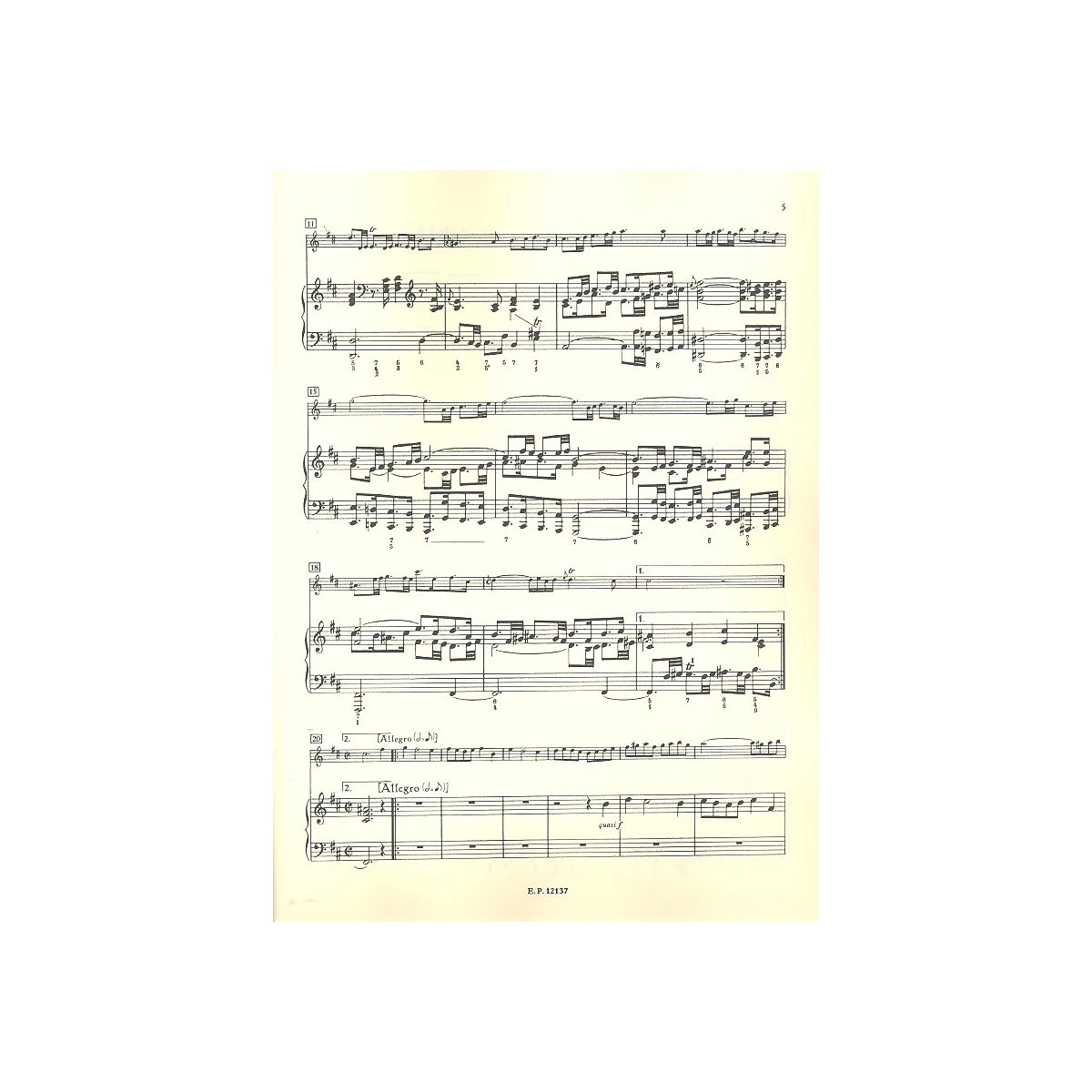 Bach, Suite h-Moll