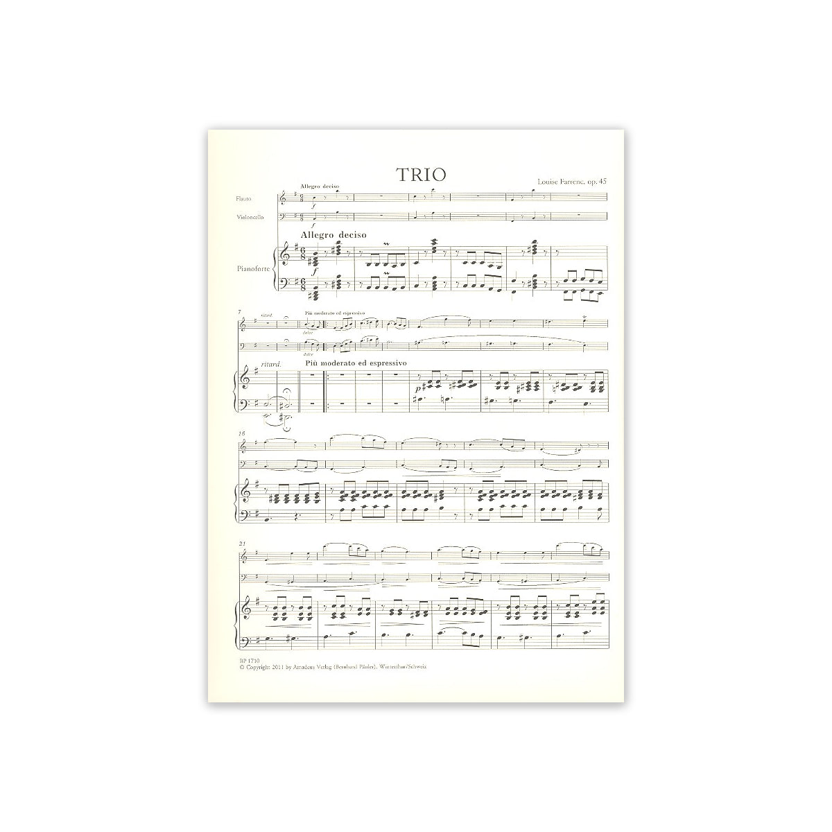 Farrenc, Trio op.45 View 1