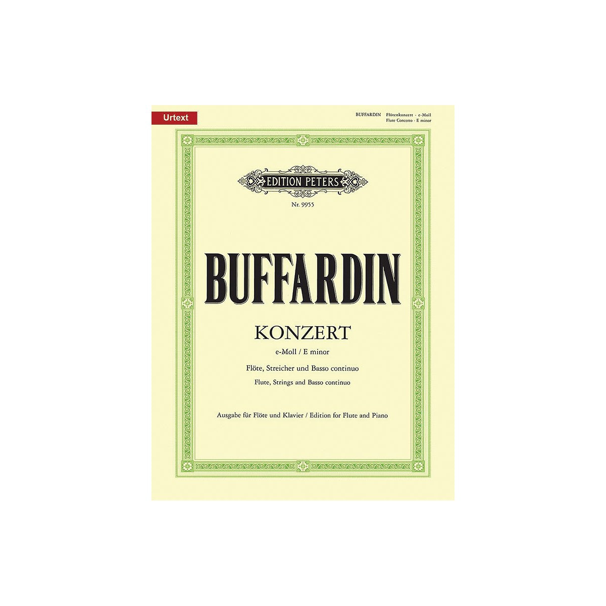 Buffardin, Flötenkonzert e-Moll View 1