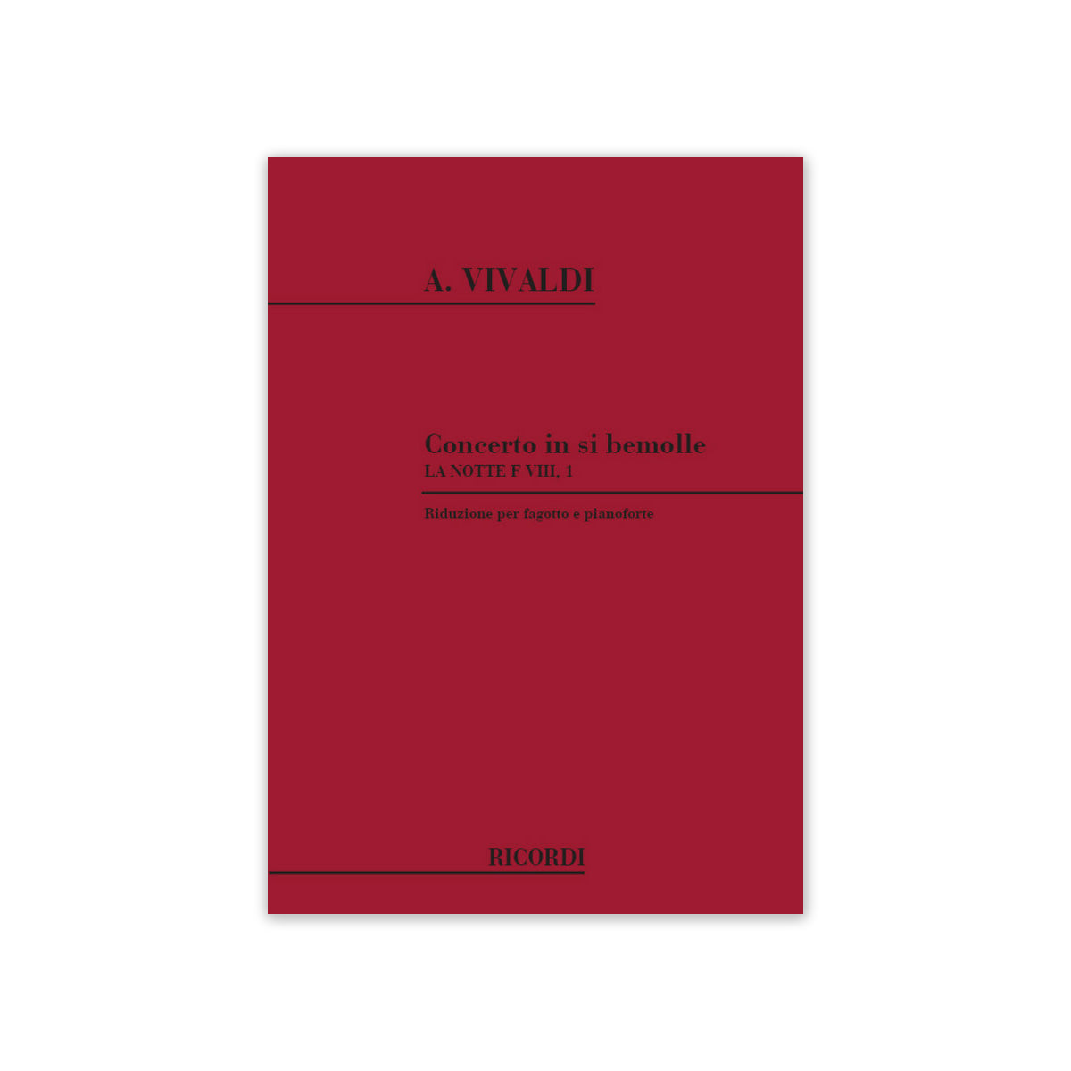 Vivaldi, Konzert B-Dur RV 501 "La notte"