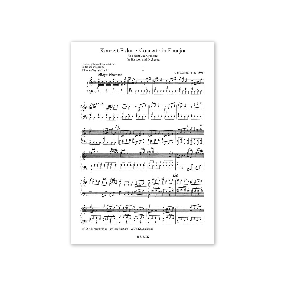 Stamitz, Konzert F-Dur