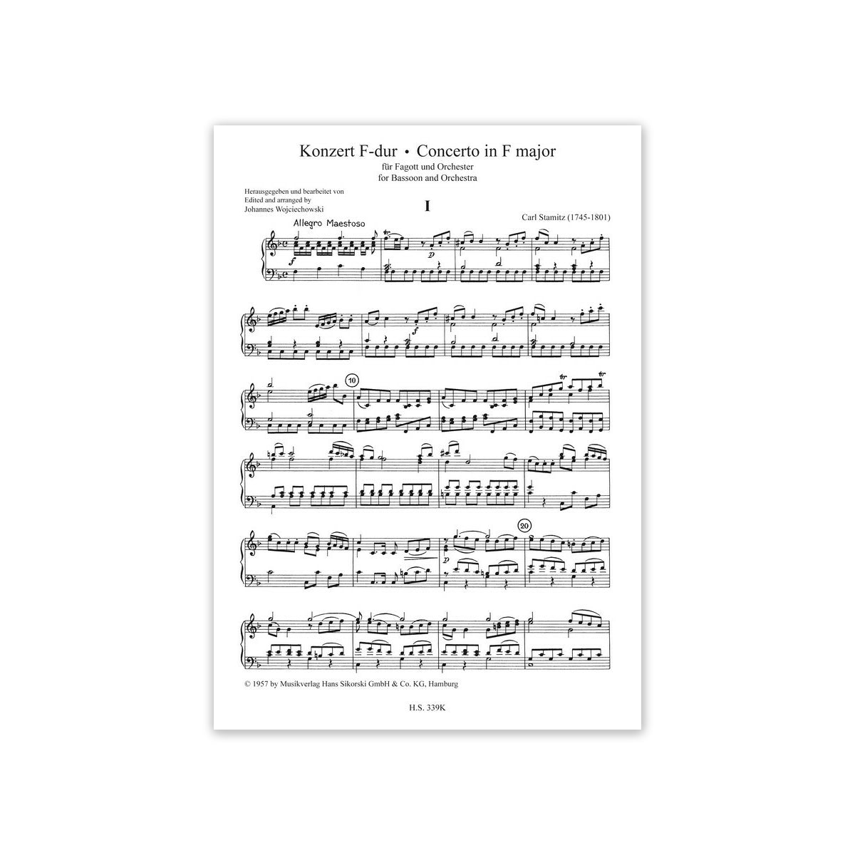 Stamitz, Konzert F-Dur
