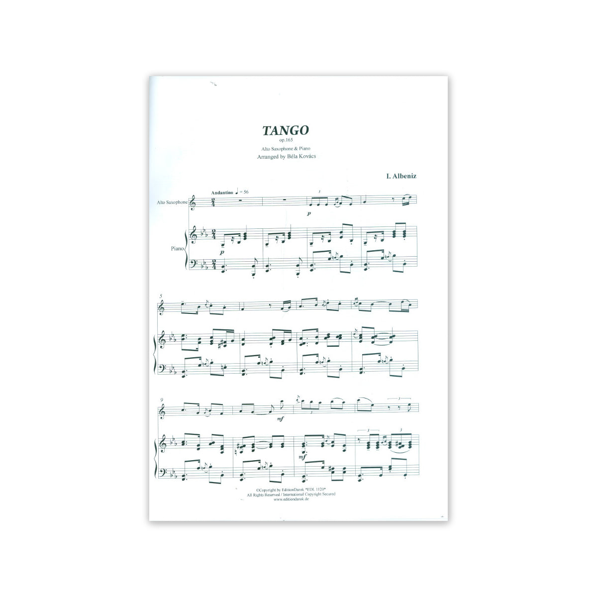 Albeniz, Tango-43393