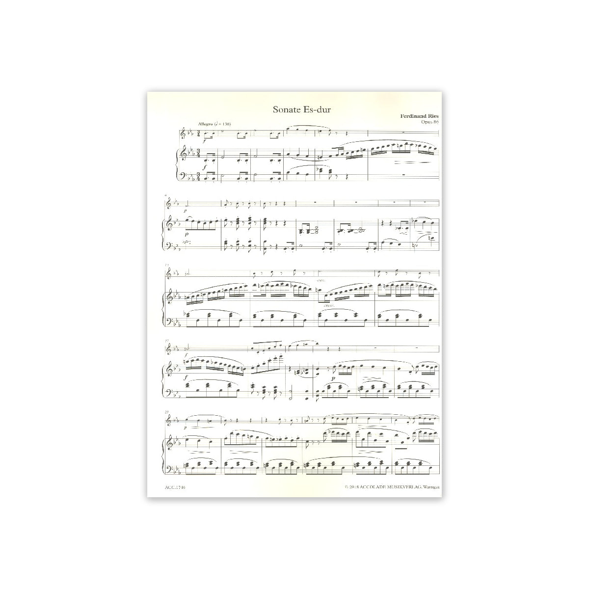 Ries, Drei leichte Sonaten op.86