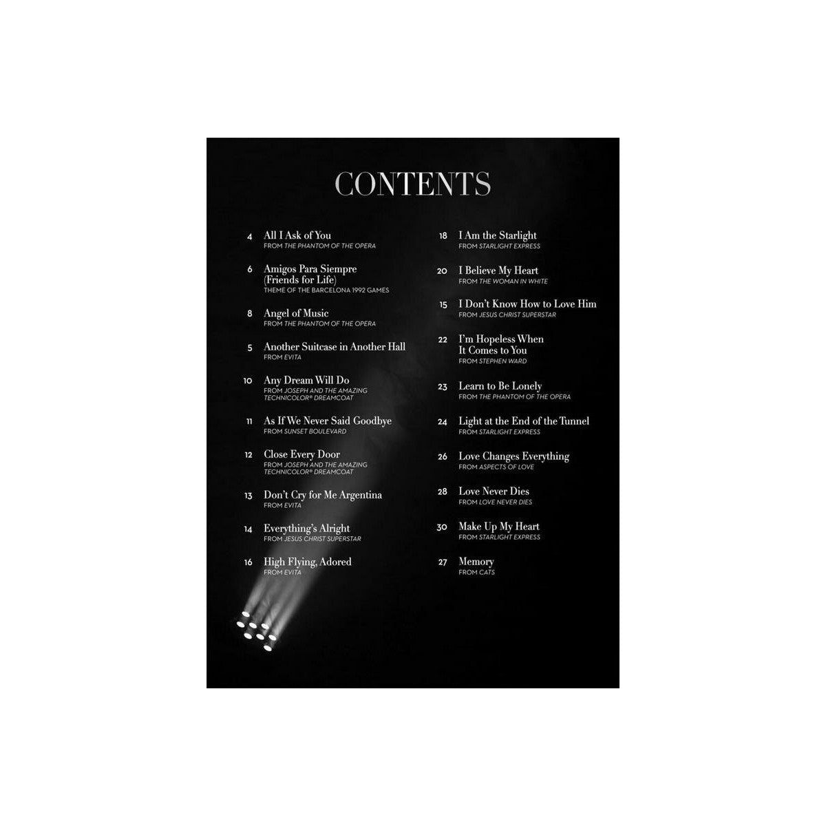 The songs of Andrew Lloyd Webber-43820 View 2