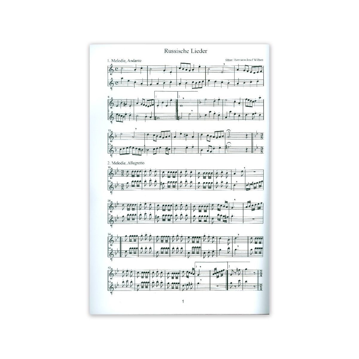 15 Russische Lieder
