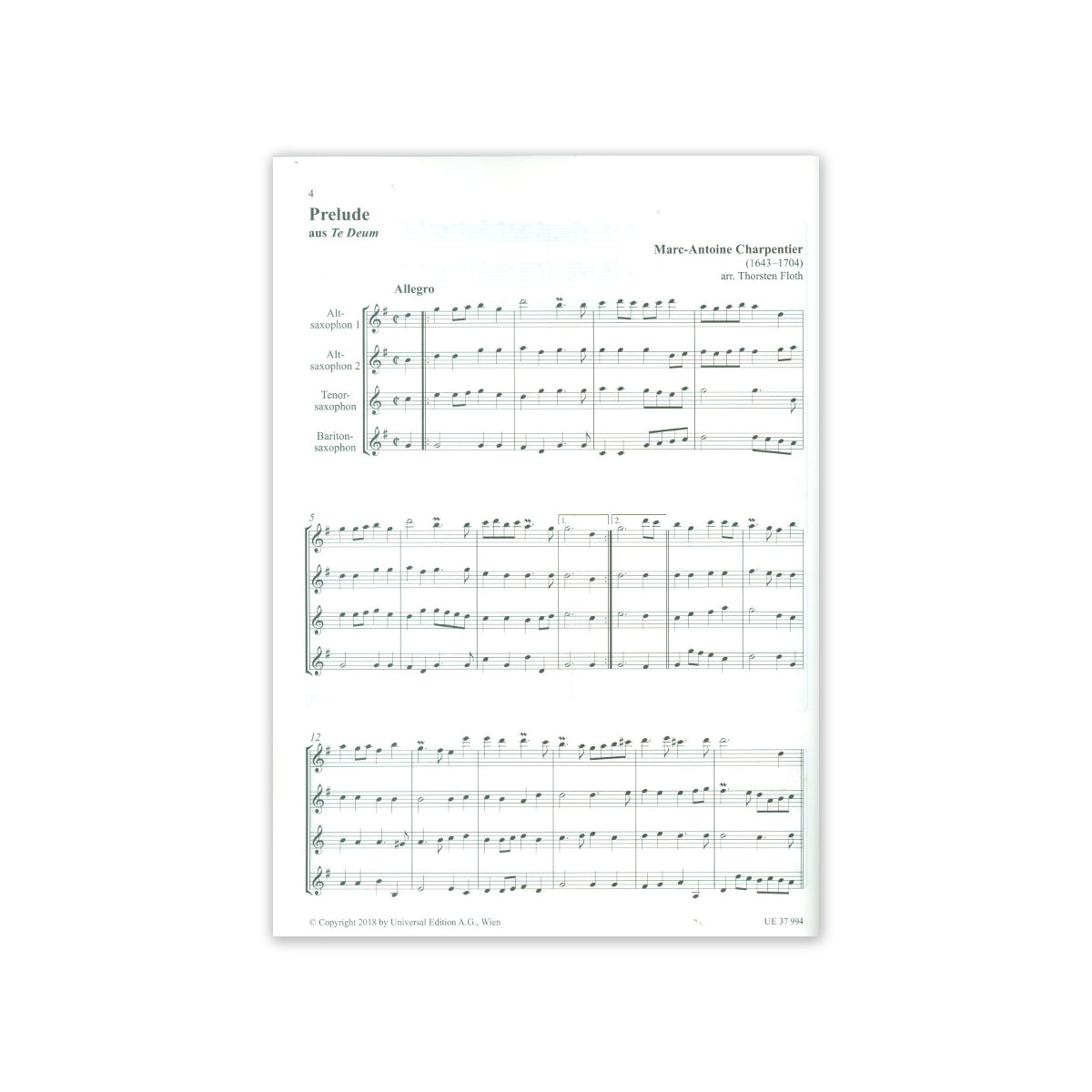 Saxophon Quartette junior 1