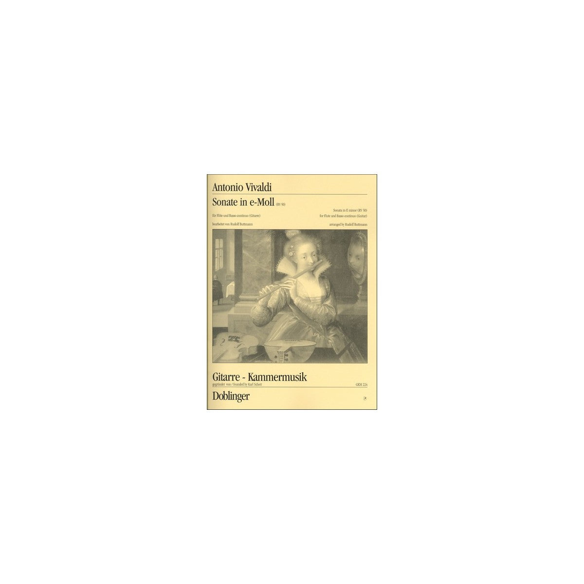 Vivaldi, Sonate e-Moll View 2