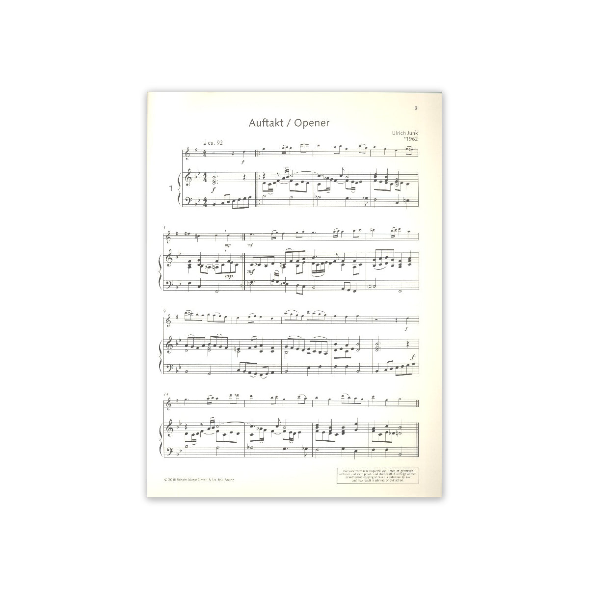 Easy Concert Pieces 3 - Leichte Konzertstücke View 1