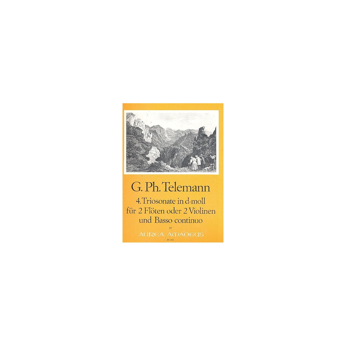 Telemann, Triosonate d-Moll View 2