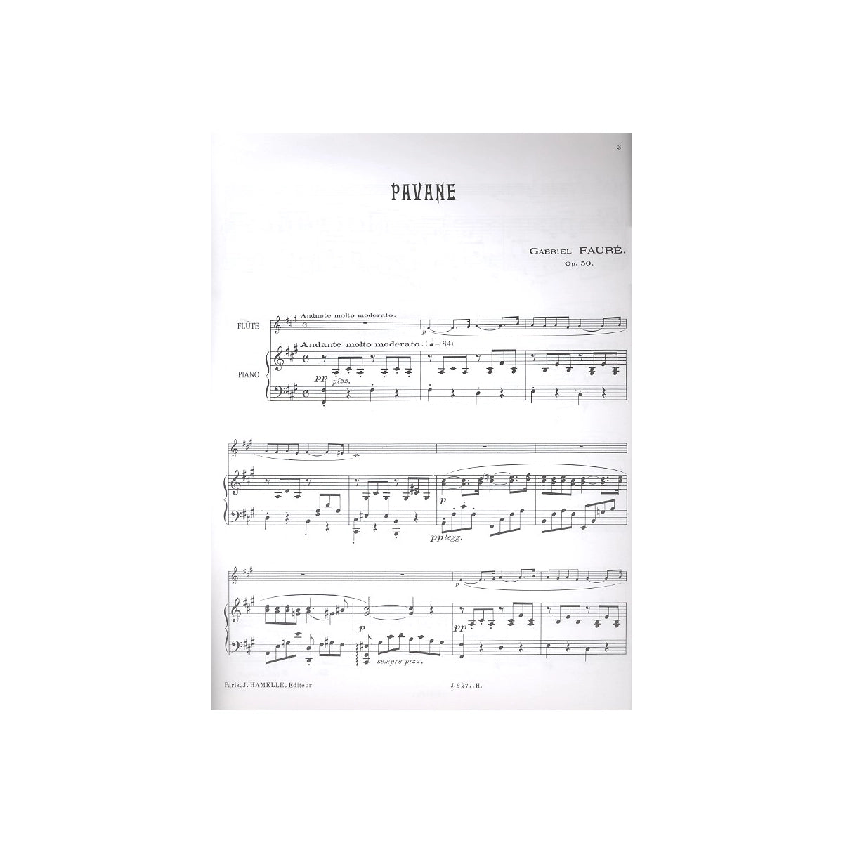 Fauré, Pièces célèbres 2