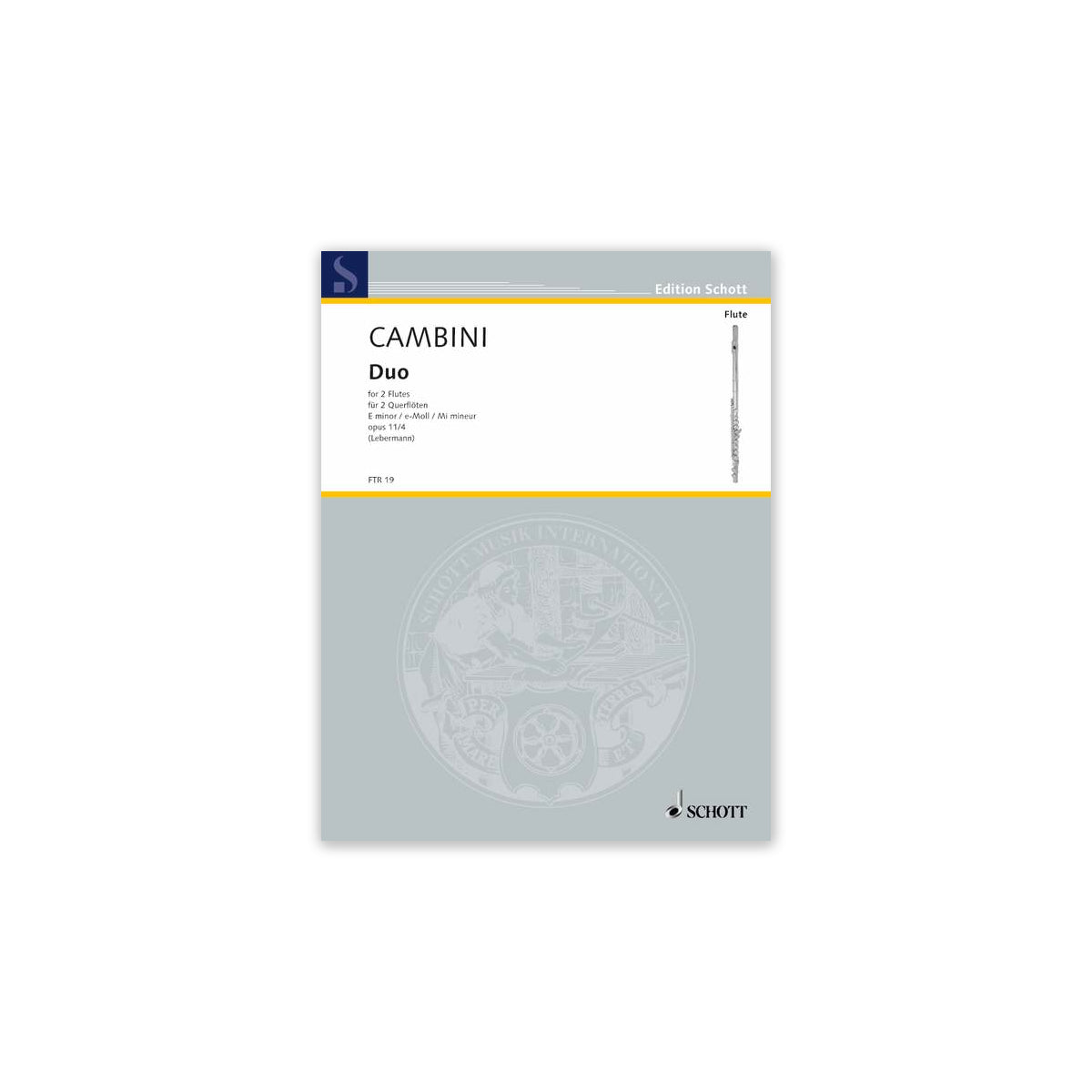 Cambini, Duo e-Moll op.11,4 View 2