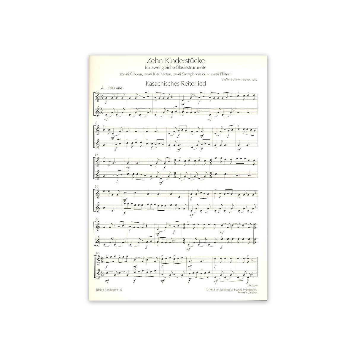 Schleiermacher, 10 Kinderstücke View 2