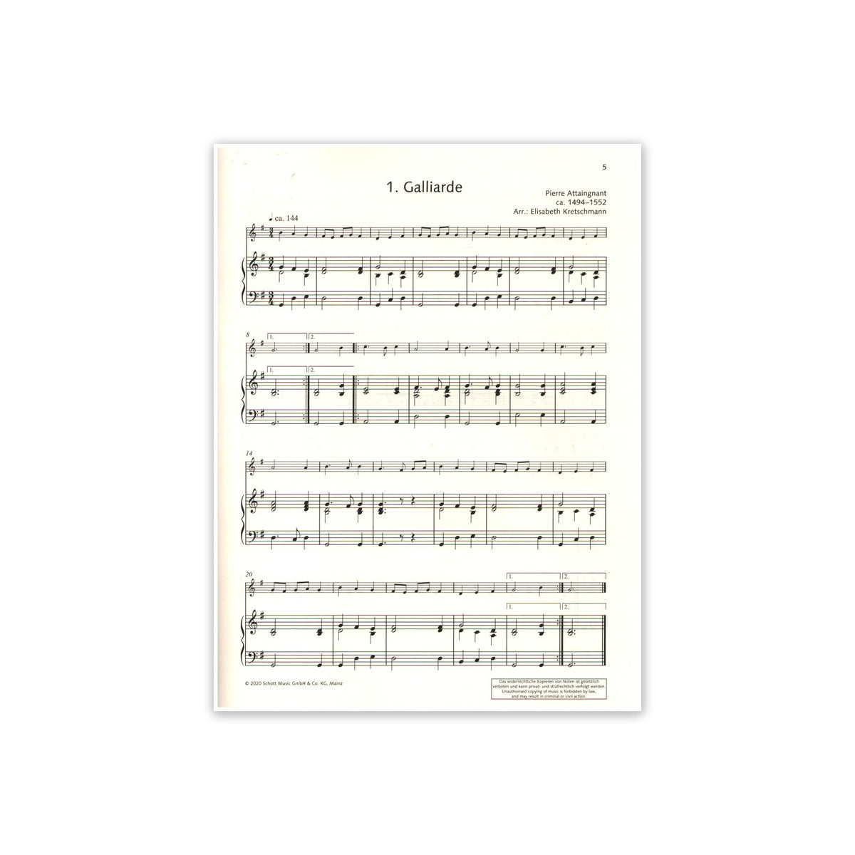 Easy Concert Pieces 1 - Leichte Konzertstücke-46420