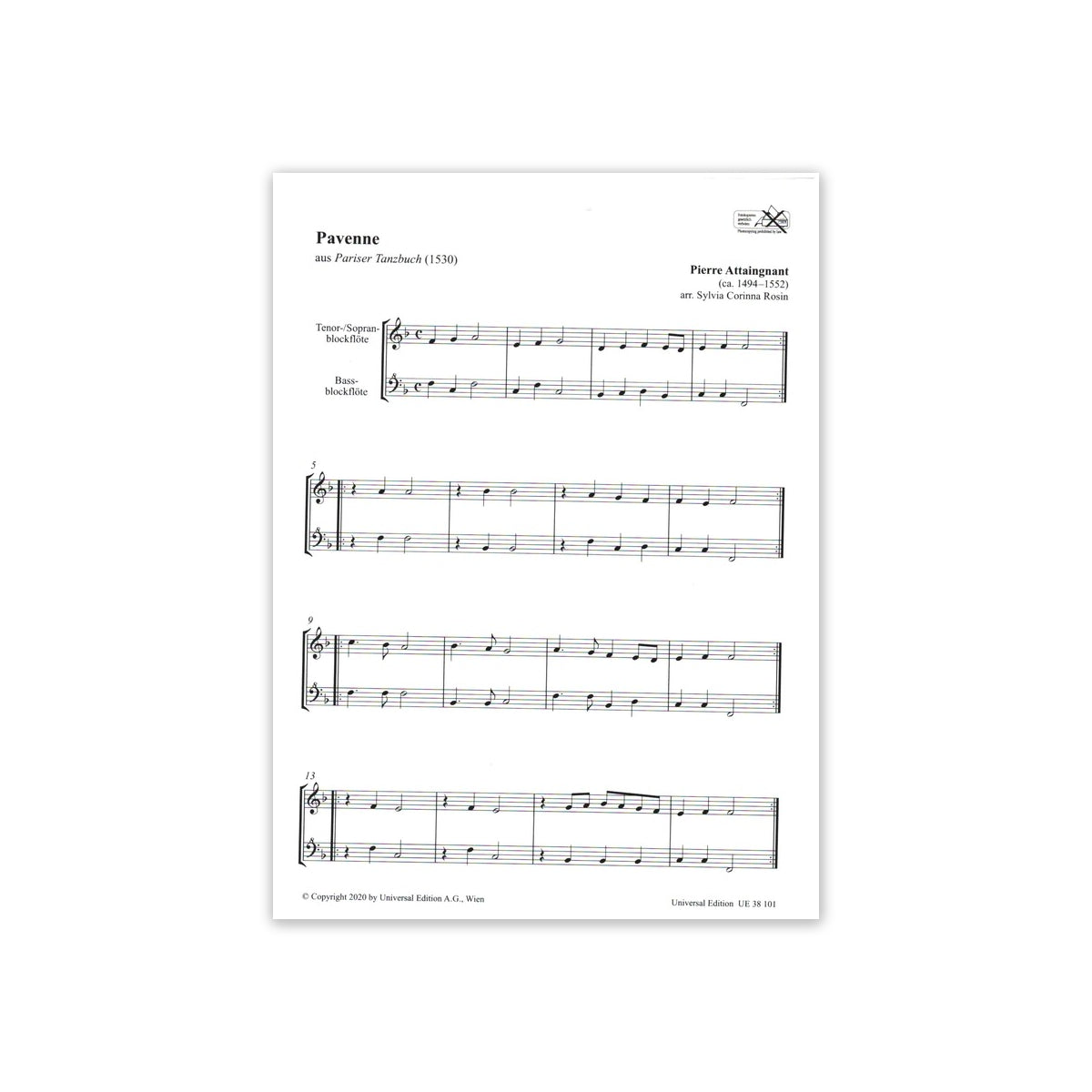 Beutler/Rosin, Lieblingsduette (TB/SB)