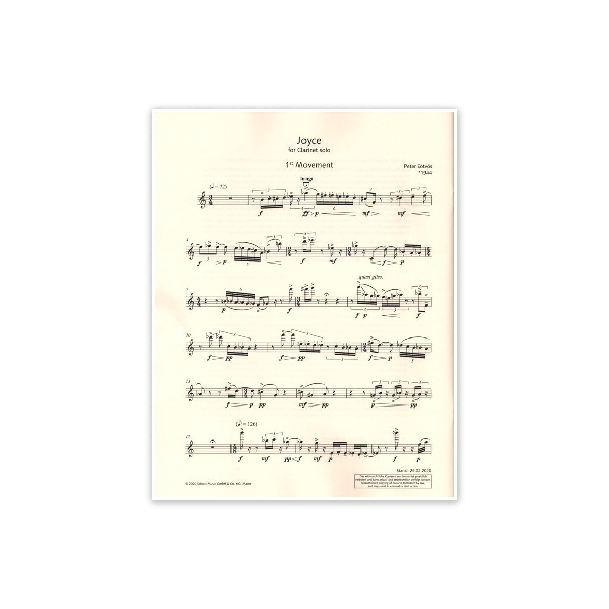 Eötvös, Joyce