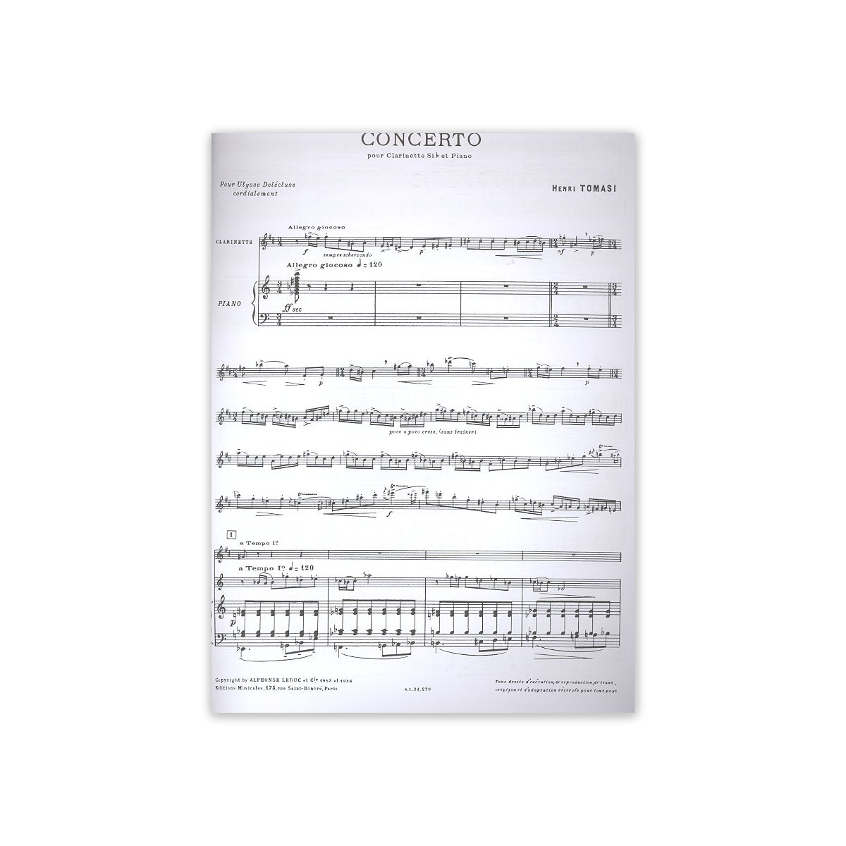 Tomasi, Concerto View 2