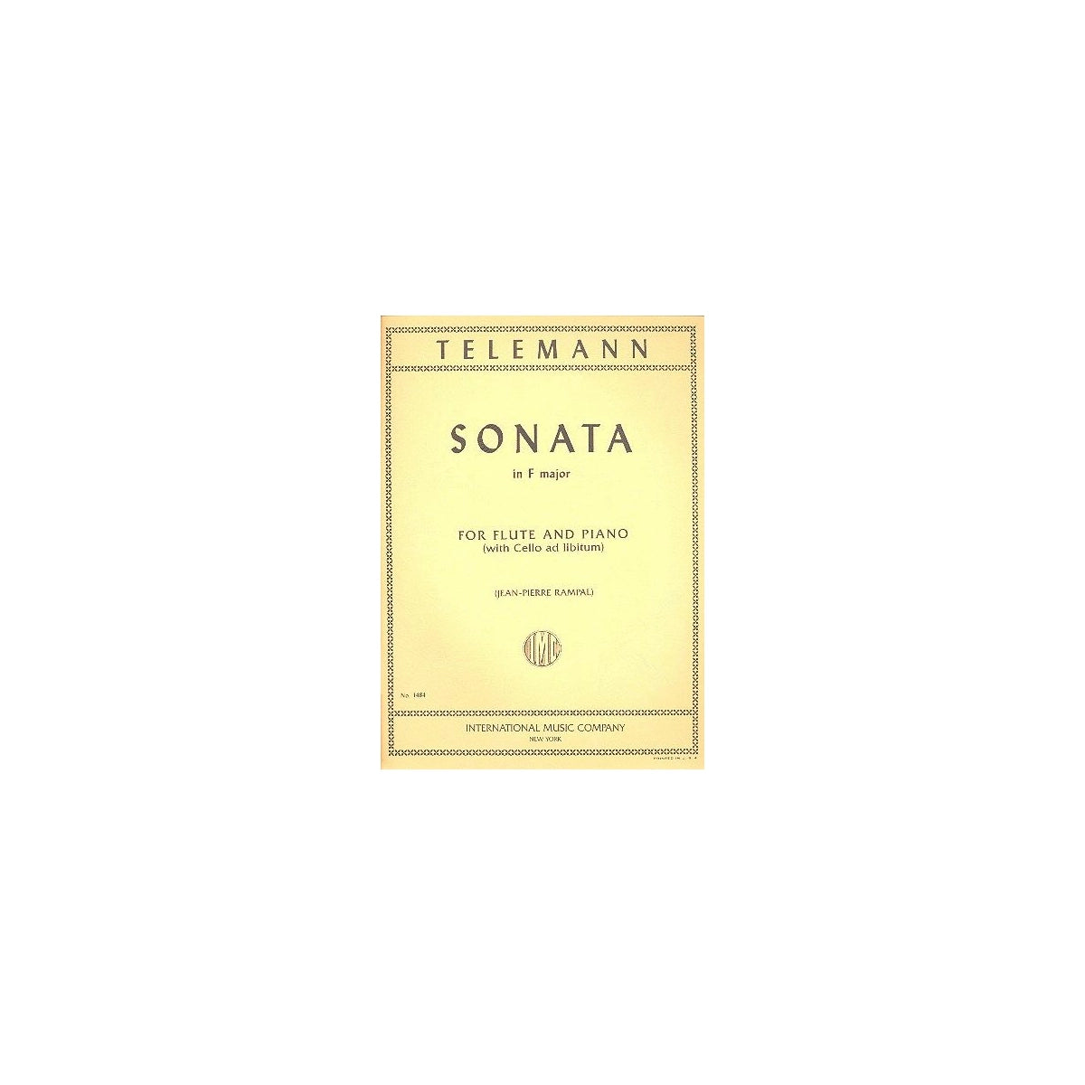 Telemann, Sonata F major for flute and piano