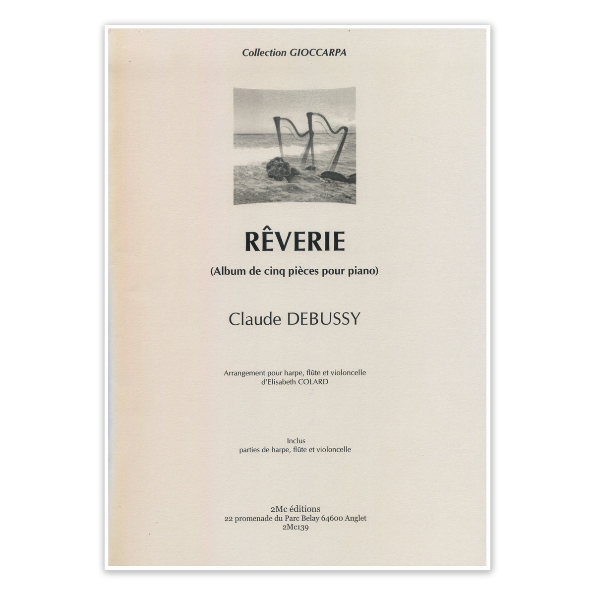 Debussy, Rêverie für Harfe, Flöte und Cello