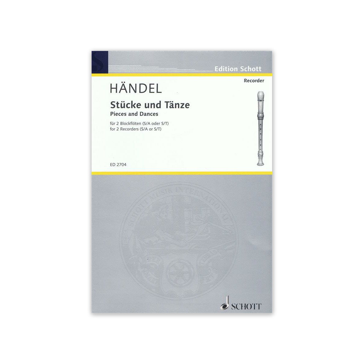 Händel, Stücke und Tänze