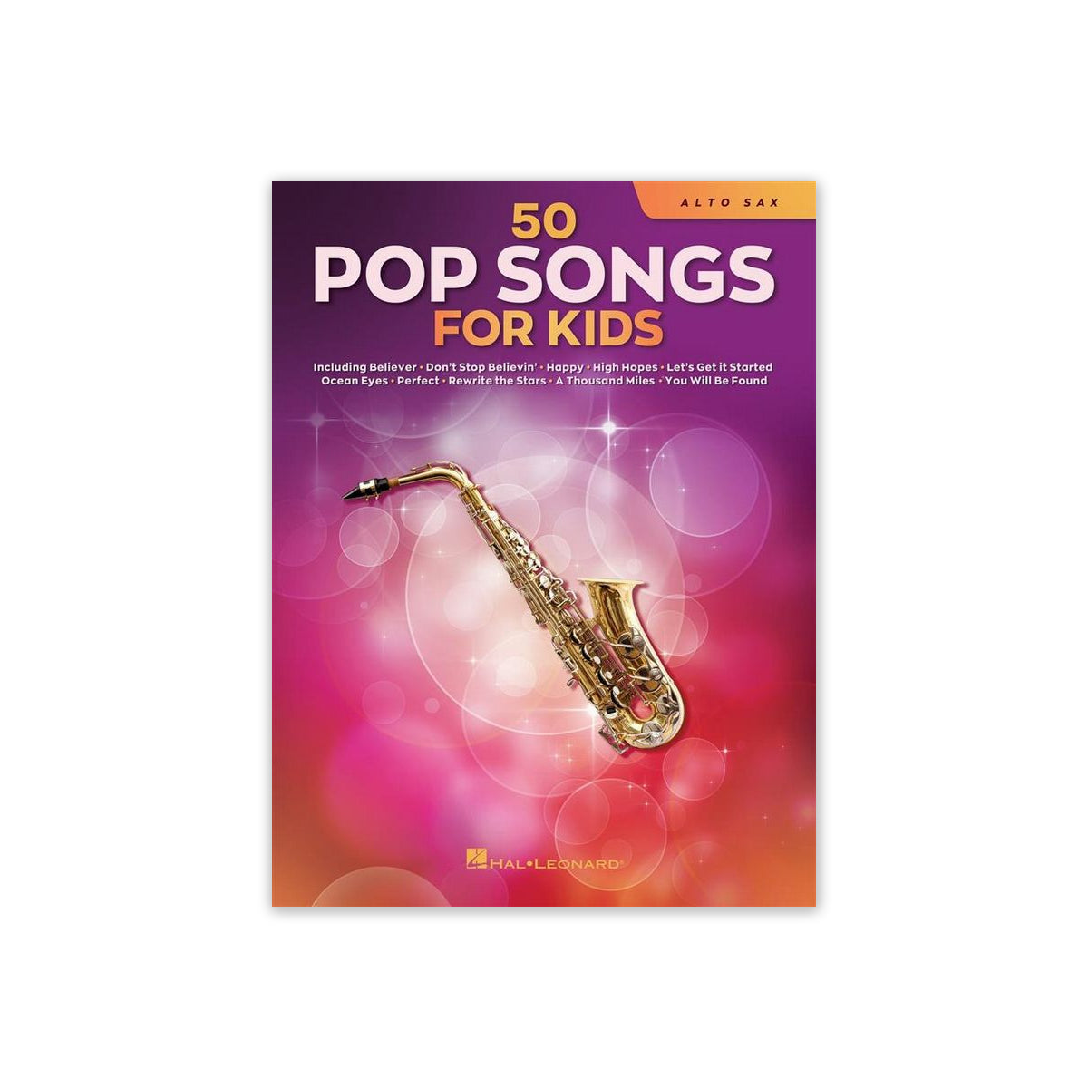 50 Pop Songs for Kids for alto saxophone