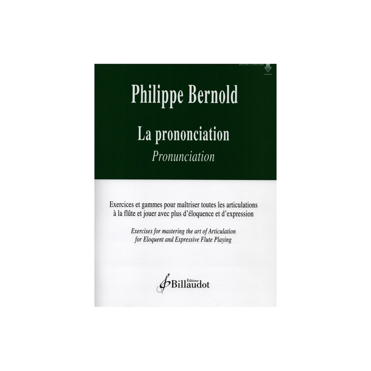 Bernold, La prononciation pour flûte View 2