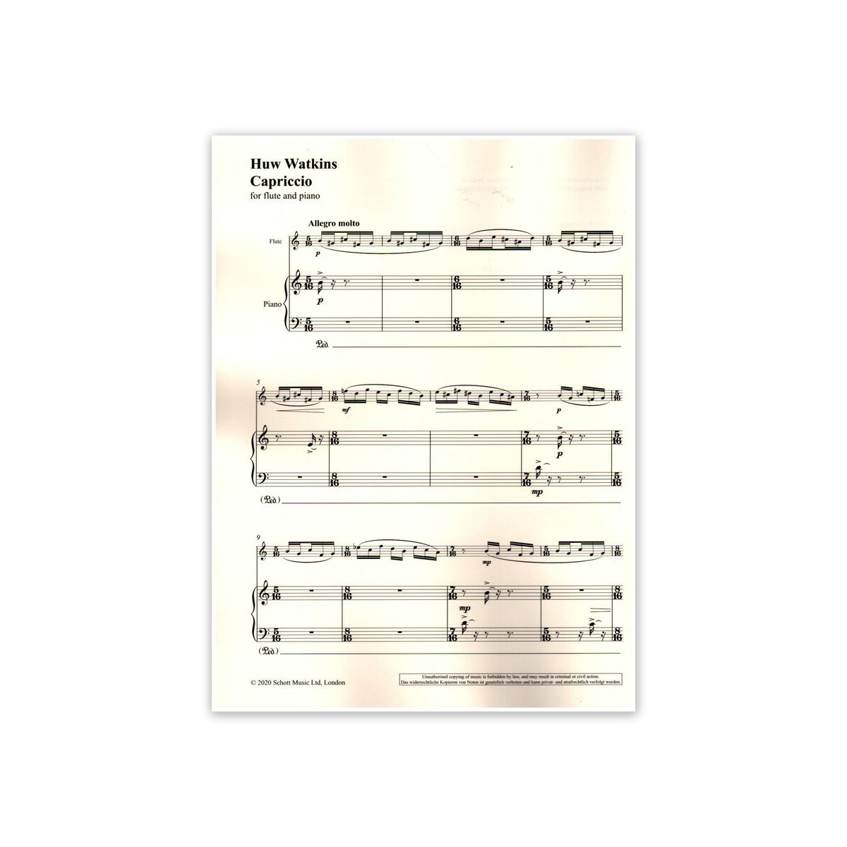 Watkins, Capriccio