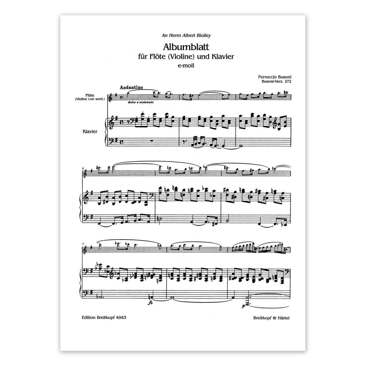 Busoni, Albumblatt View 2