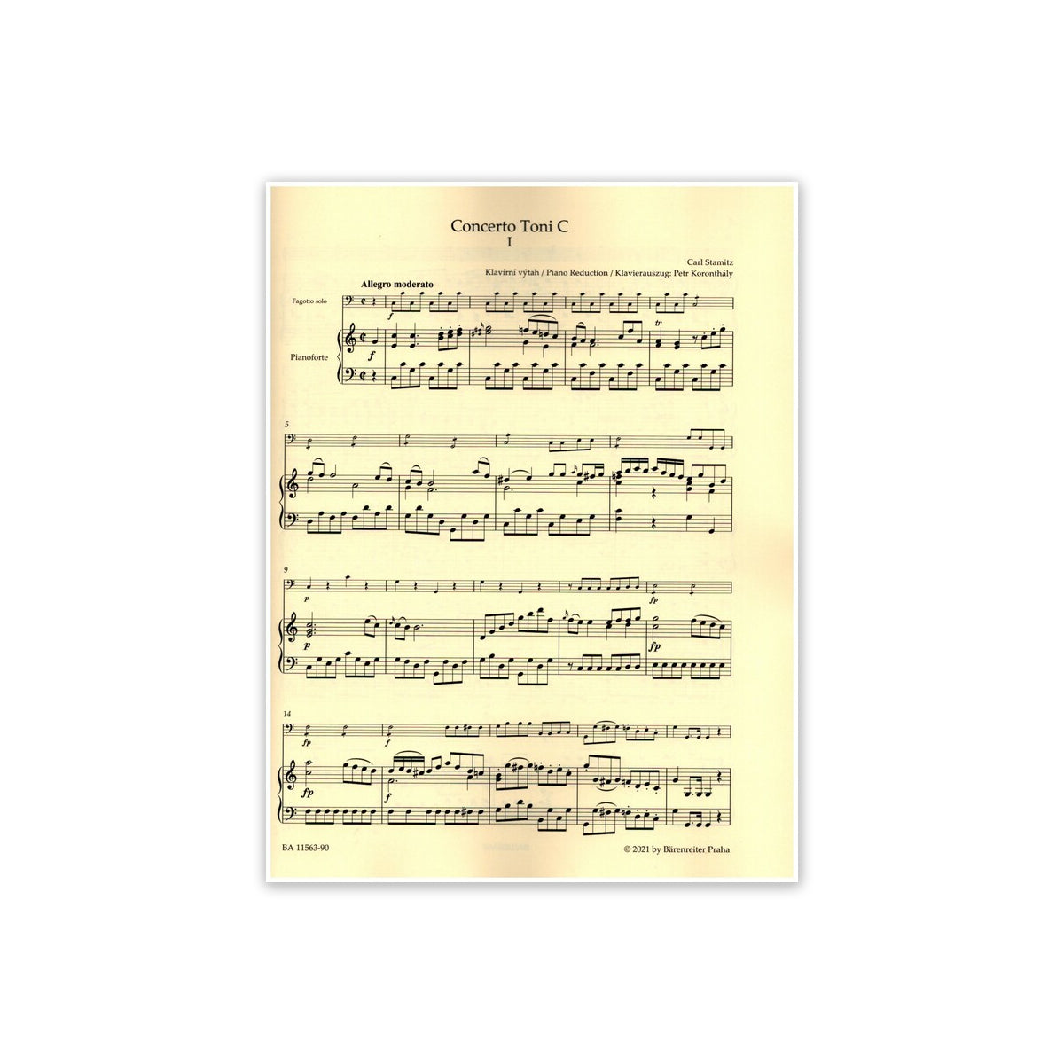 Stamitz, Konzert C-Dur View 1