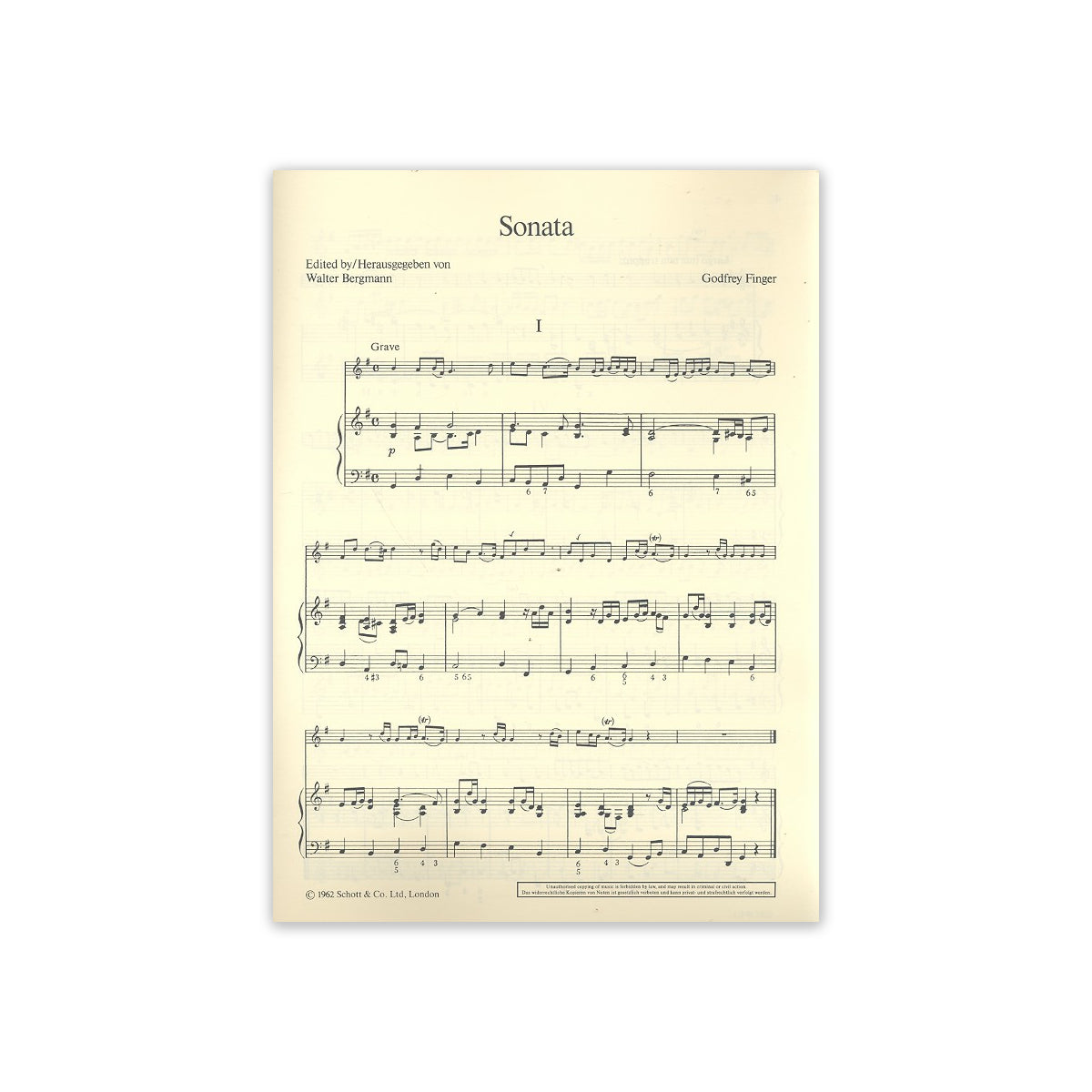 Finger, Sonata View 1
