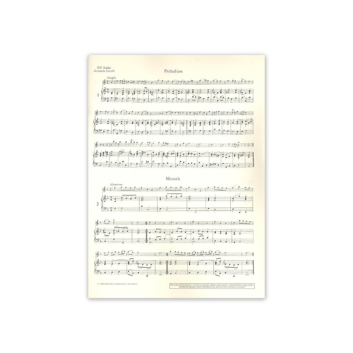 Corelli, 11 Stücke View 2