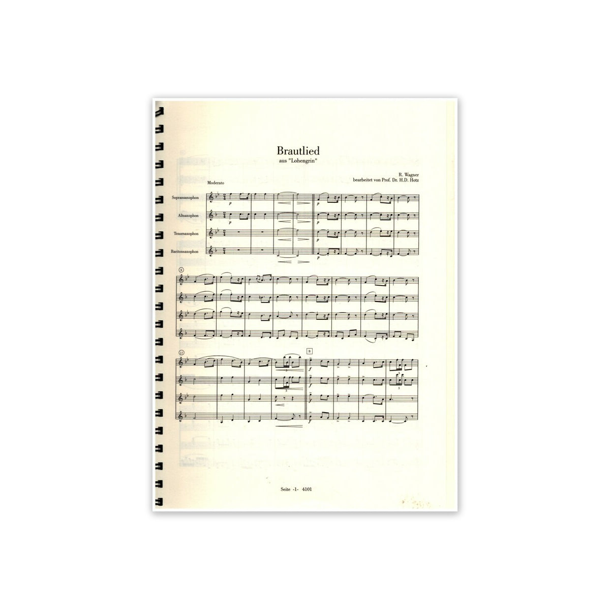Wagner, Brautlied (SATB)