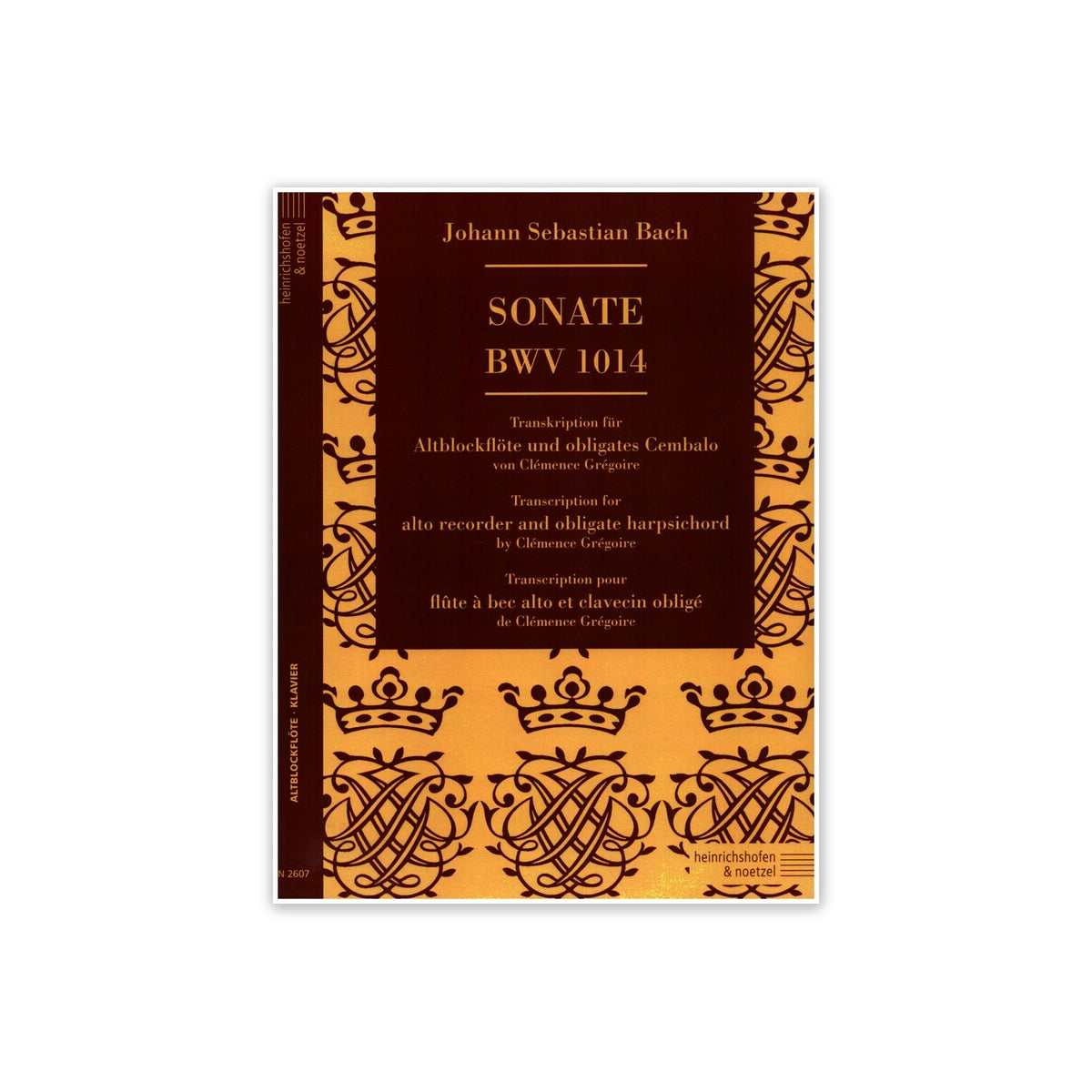Bach, Sonate BWV1014