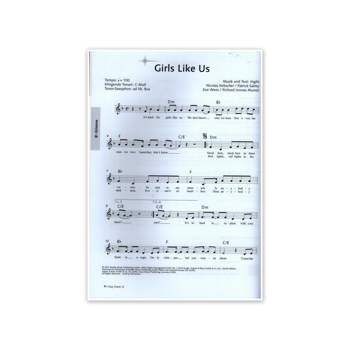 Easy Charts Play-Along 12 View 2