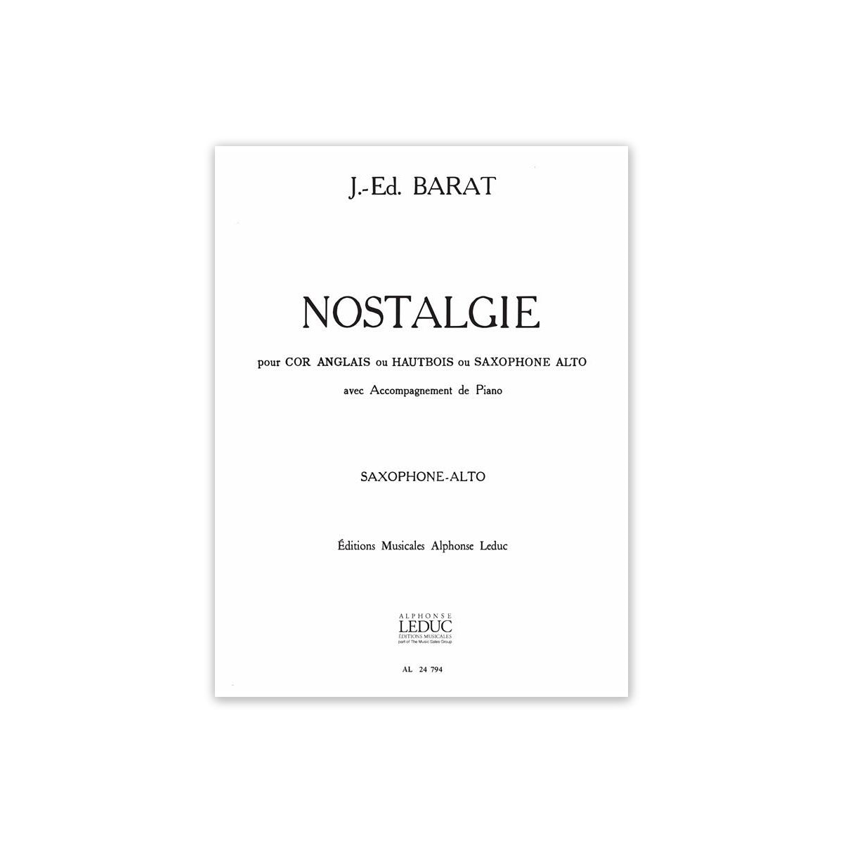 Barat, Nostalgie-47734