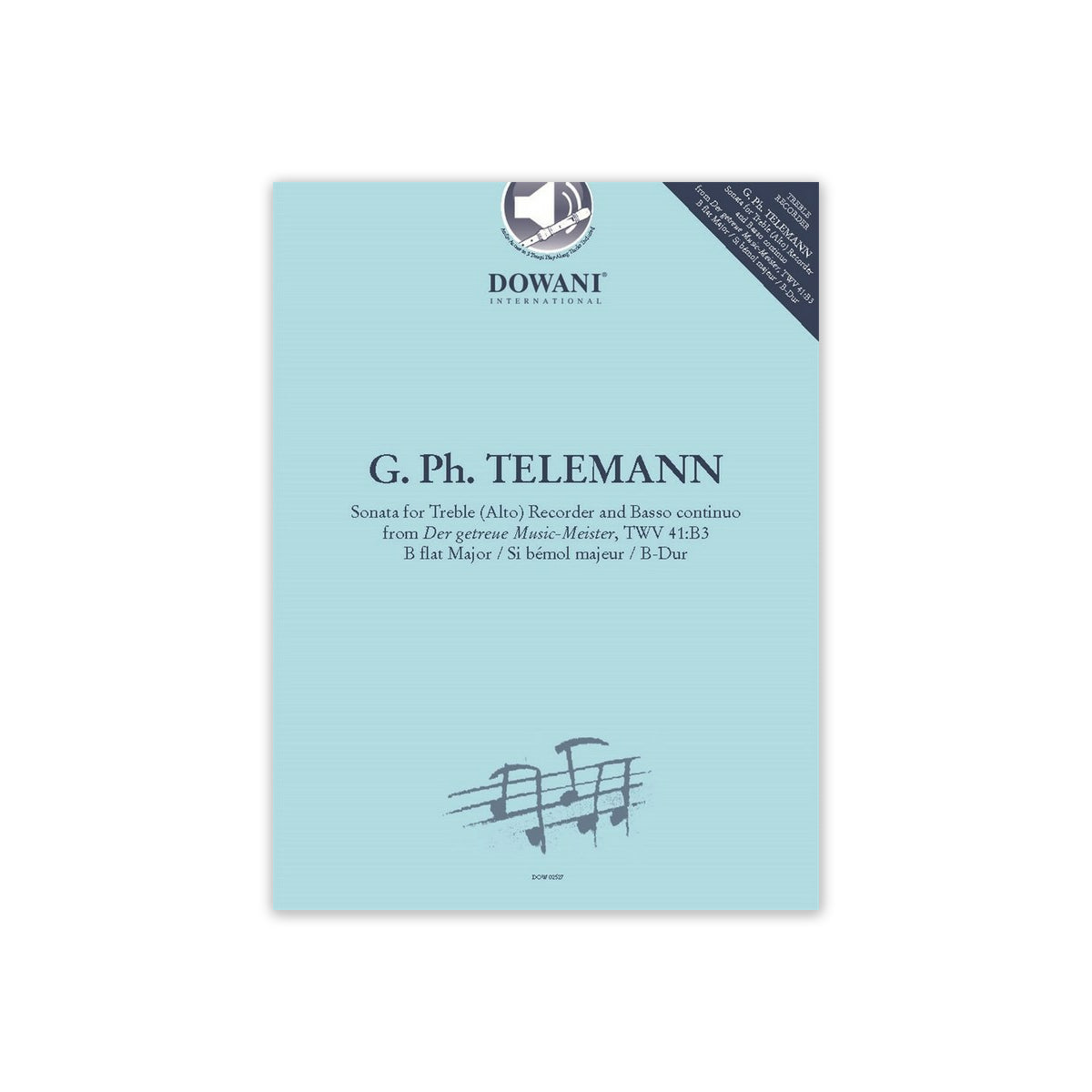 Telemann, Sonate B-Dur TWV41:B3