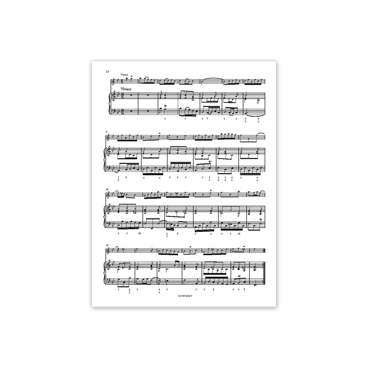 Telemann, Sonate B-Dur TWV41:B3
