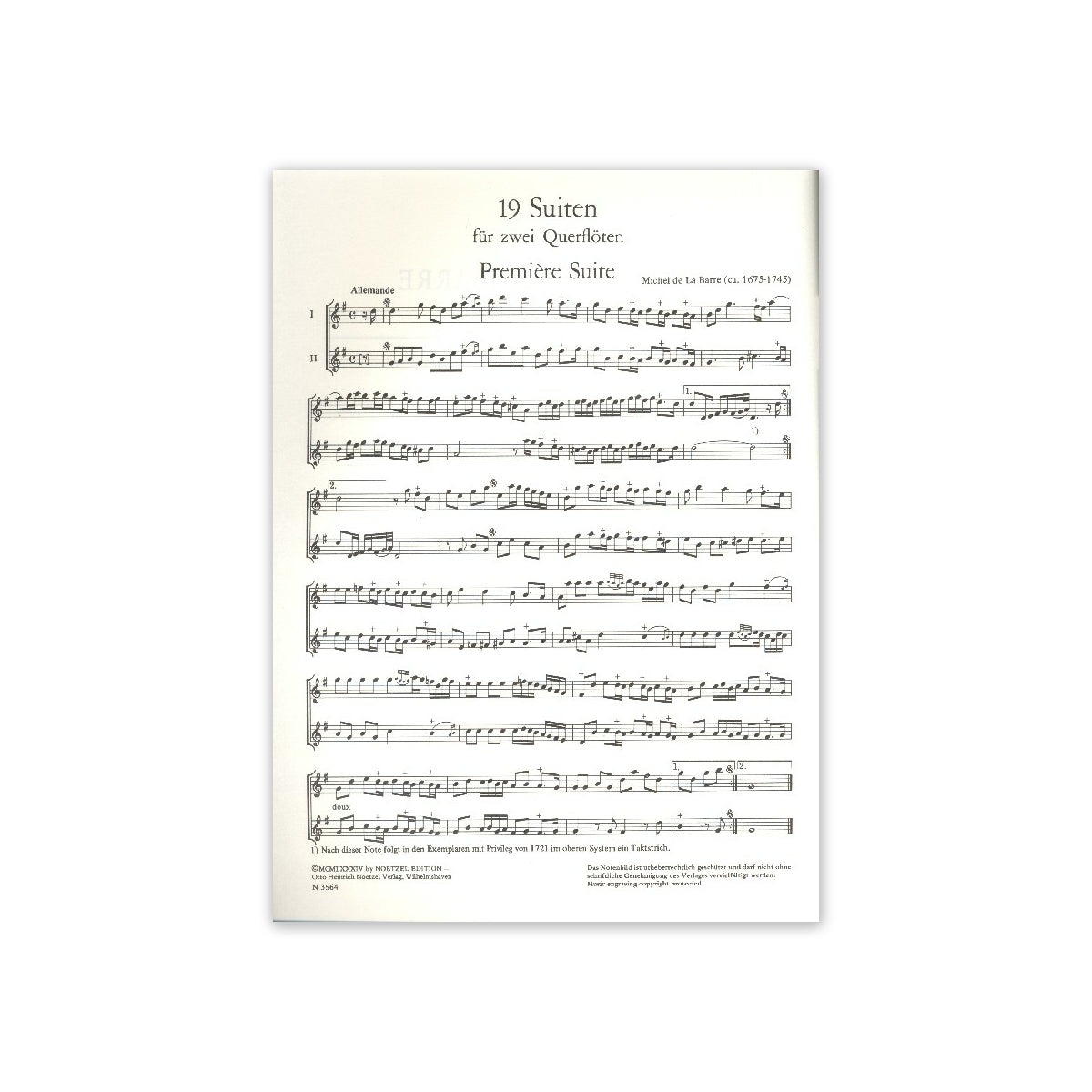 Barre, 19 Suiten Band 1 (Nr.1-3)