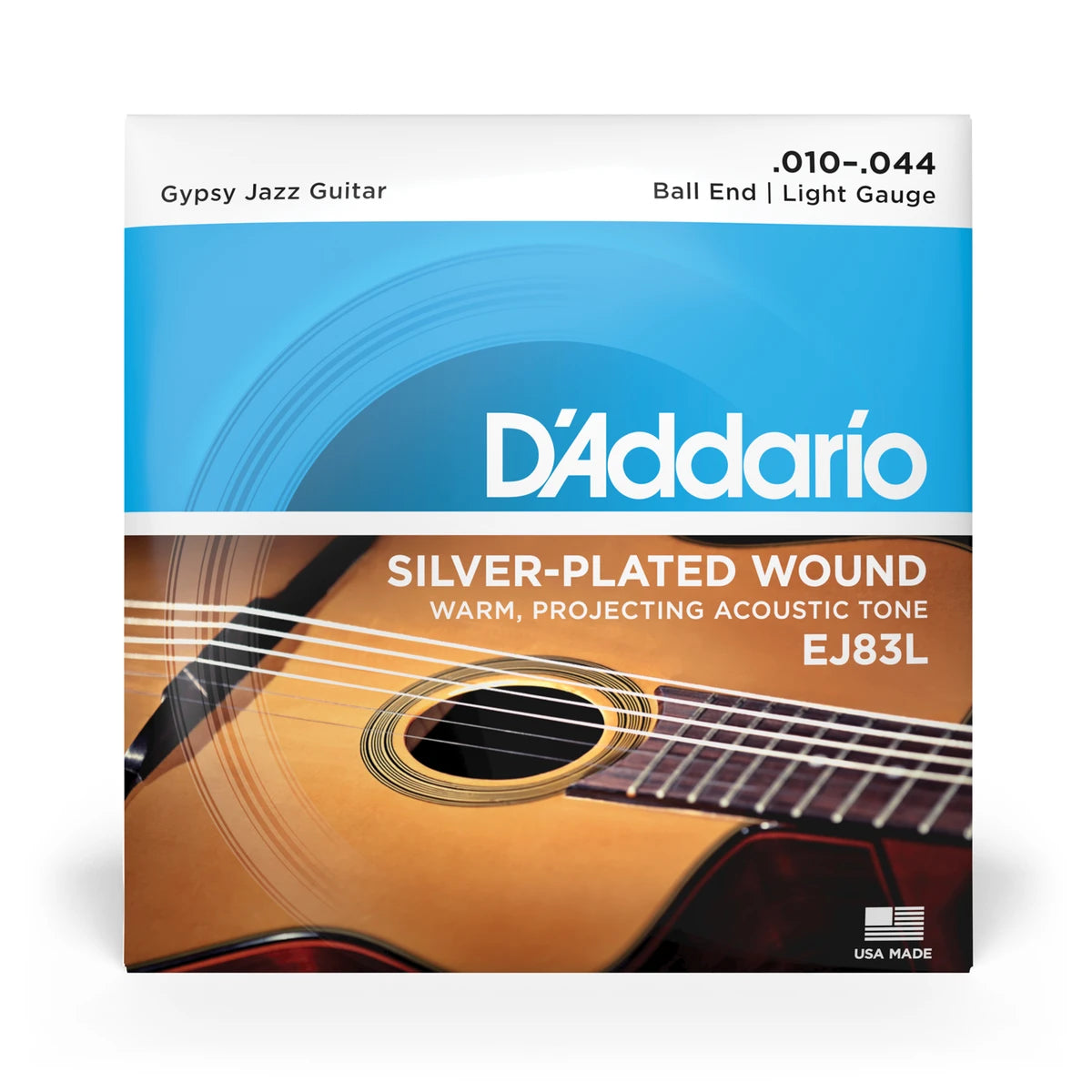 Saiten für Akkustikgitarre - D'addario Gypsy View 4