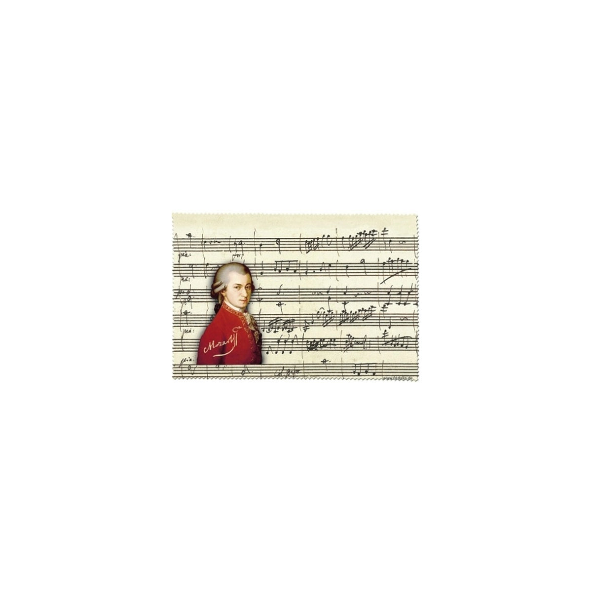 Brillenputztuch Mozart View 1