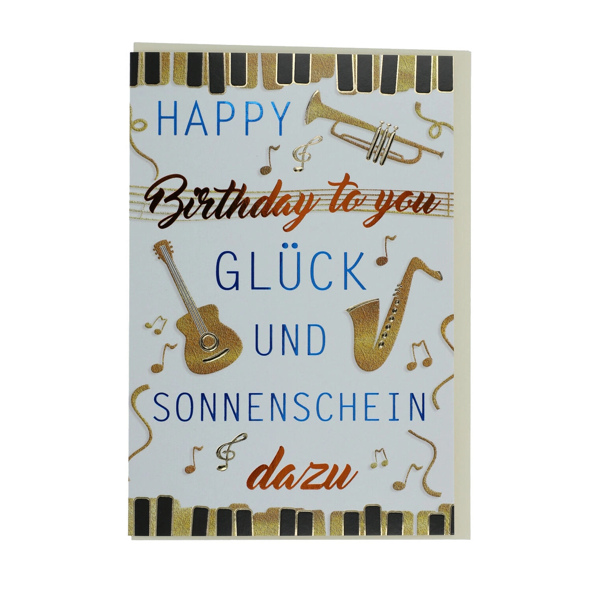 Postkarte Glück u. Sonnenschein View 1