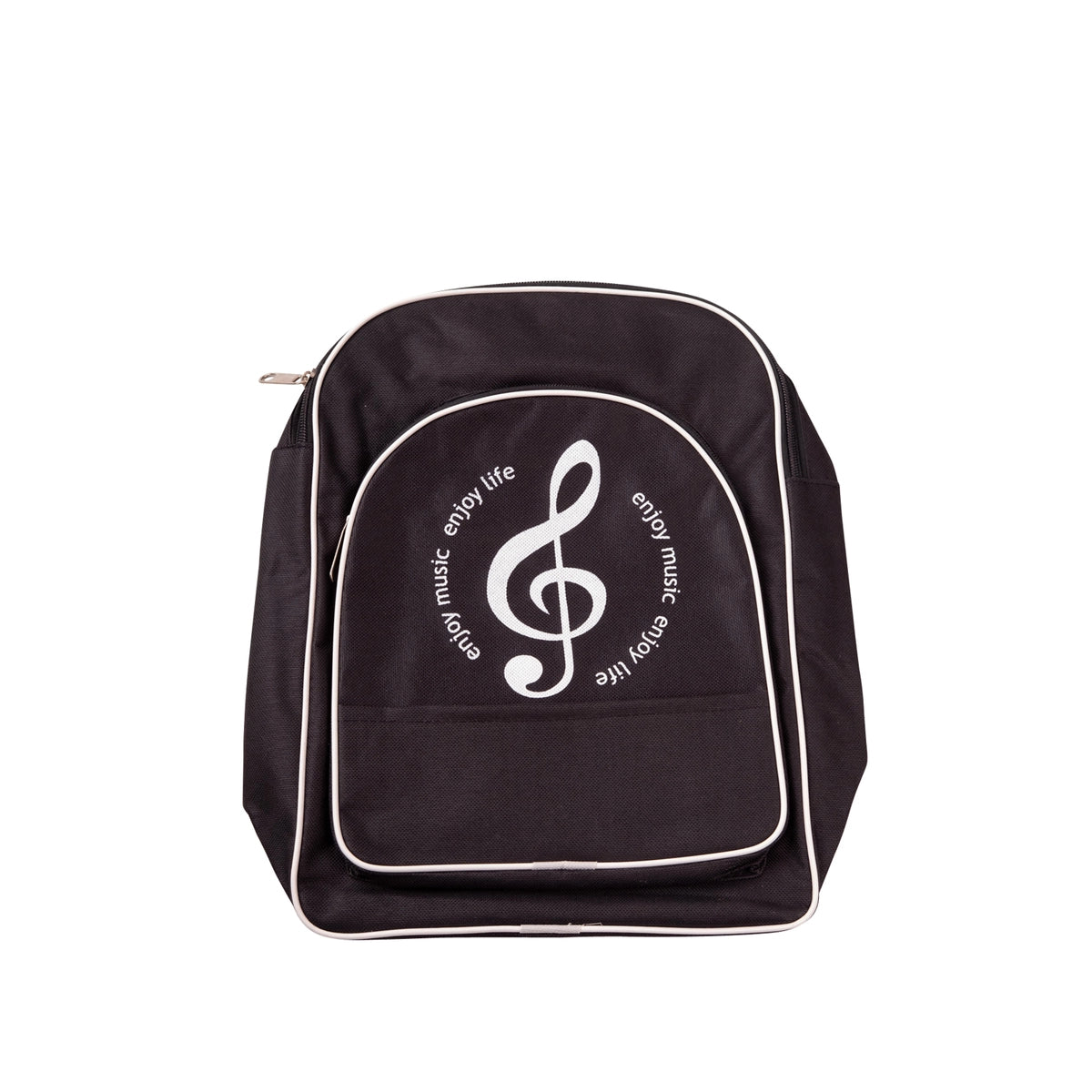 Backpack black treble clef