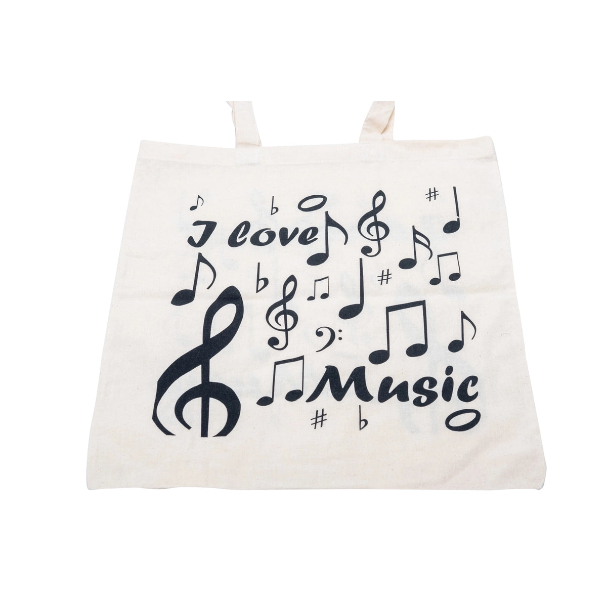 I Love music" carrier bag