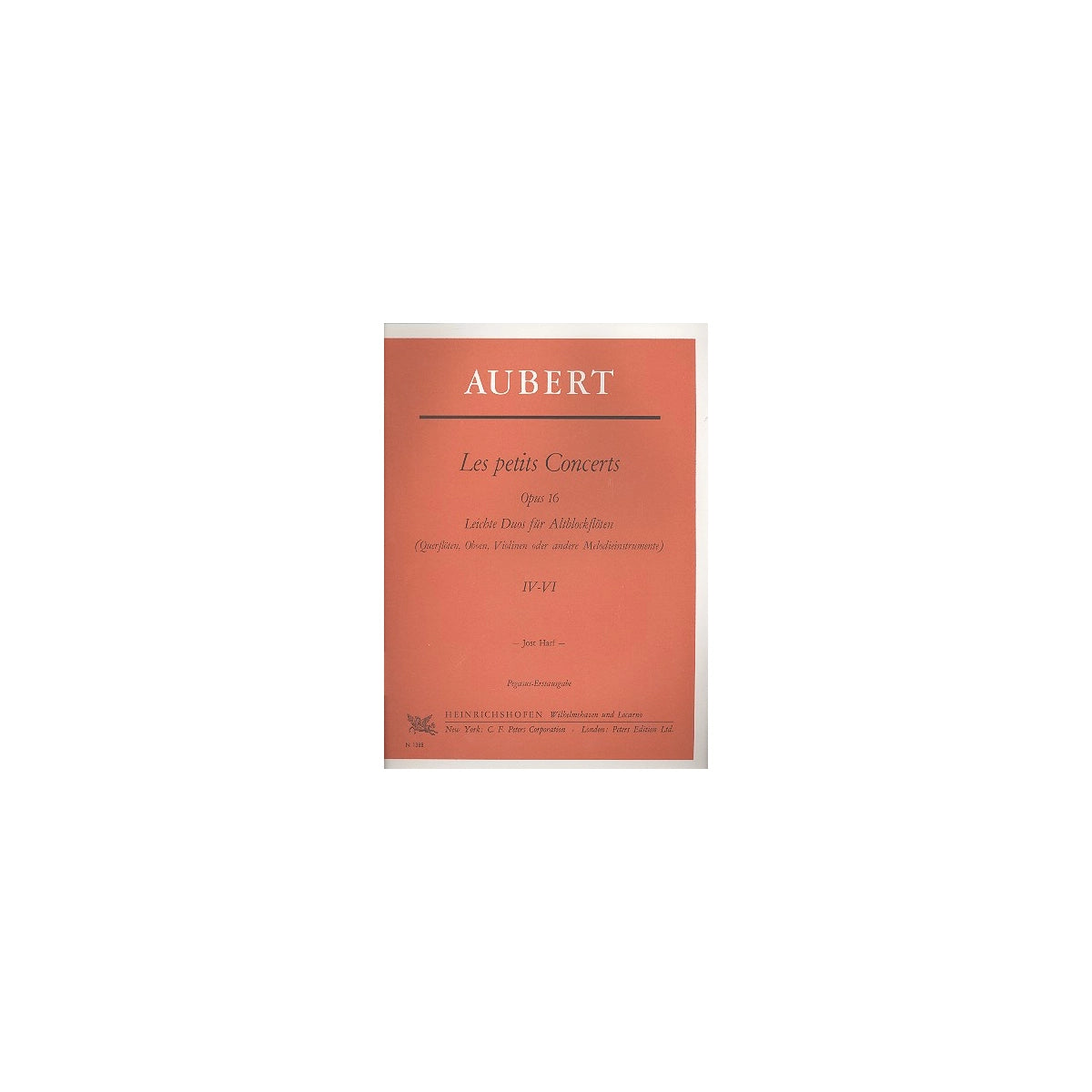 Aubert, Les petits Concerts op.16 Bd.2 View 2