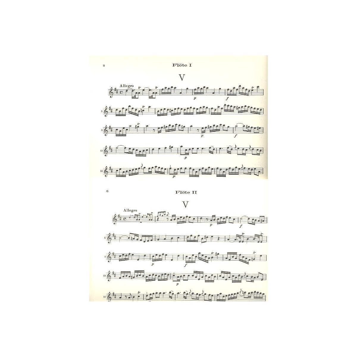 Quantz, Sechs Duette op.2 Heft 2 View 2