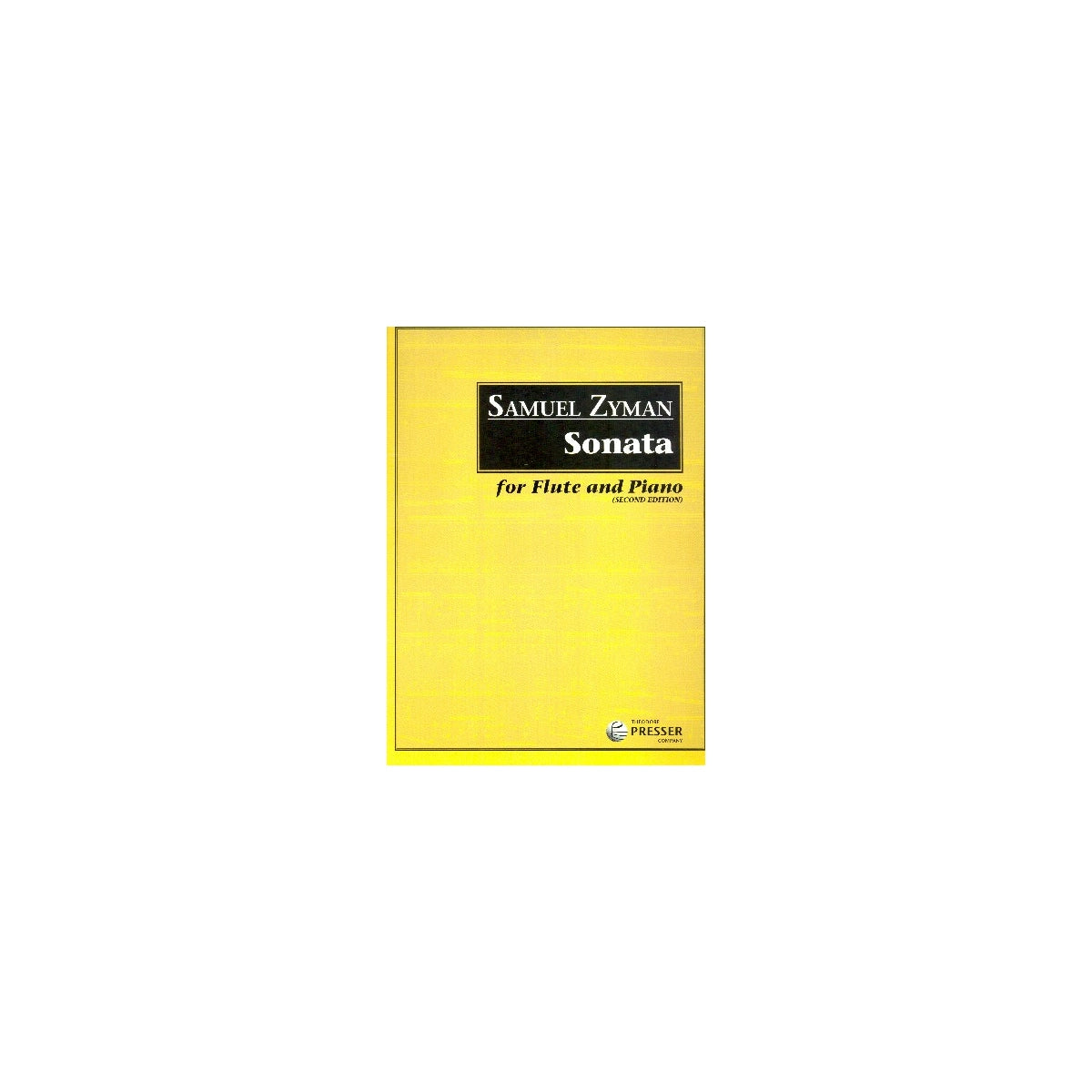Zyman, Sonata for flute and piano View 1