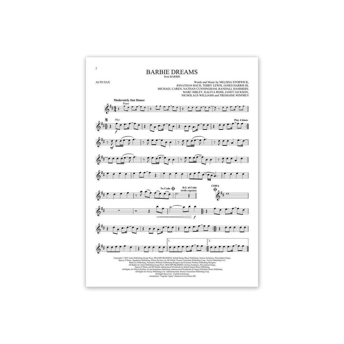 Songs from Barbie, The Little Mermaid - AUDIO